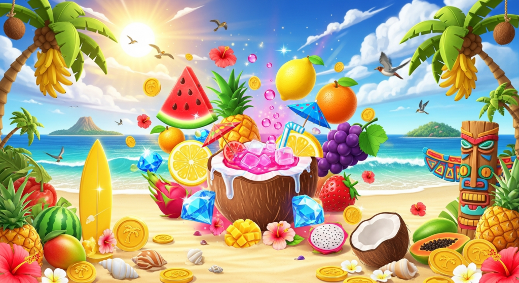 Tiki Fruits: Análisis técnico, RTP y volatilidad