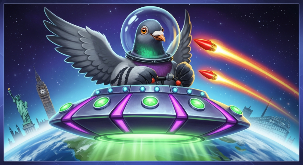 Pigeons from Space! Reseña, RTP y Demo Gratis (2026)