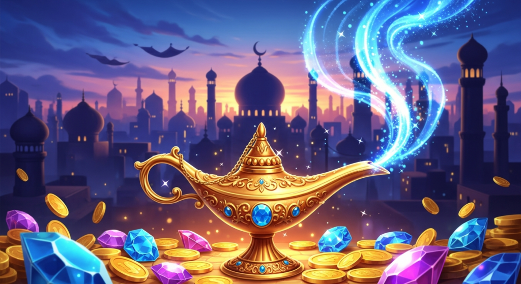 3 Genie Wishes Slot: Reseña, Demo Gratis y RTP (2026)