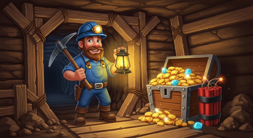Mystery Mine: Análisis técnico, RTP y probabilidades 2026